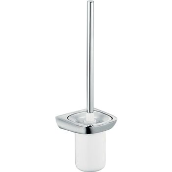 Ершик для унитаза Kludi Ambienta 5397405 Хром Белый — фото 1, Ершики для унитаза