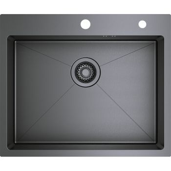 Кухонная мойка Raglo 60 R701.6050.09 Графит матовый — фото 1, Кухонные мойки