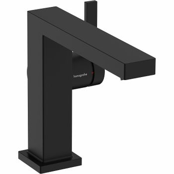 Смеситель для раковины Hansgrohe Tecturis E 73020670 Черный матовый — фото 1, Смесители для раковины