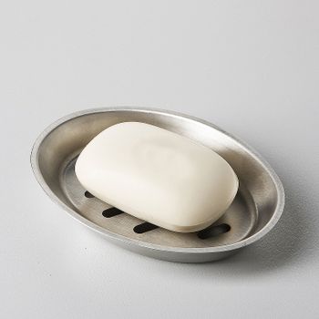 Мыльница WasserKRAFT Ruwer K-6729 Нержавеющая сталь — фото 3, Мыльницы