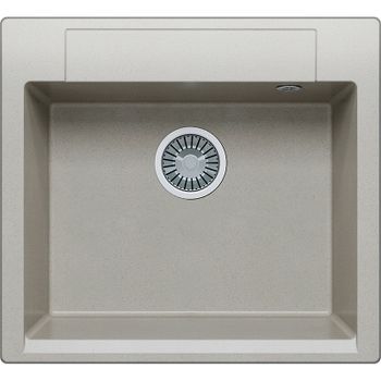 Кухонная мойка Polygran Argo-560 №14 575790 Серая — фото 1, Кухонные мойки