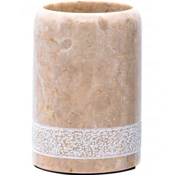 Стакан для зубных щеток Ridder Posh 2234119 Бежевый — фото 1, Стаканы для зубных щеток