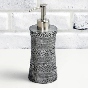 Дозатор для жидкого мыла WasserKRAFT Salm K-7699 Серый — фото 2, Дозаторы