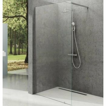 Душевая перегородка Ravak Walk-In Wall 110 GW9WD0C00Z1 профиль Хром стекло Transparent — фото 1, Душевые перегородки
