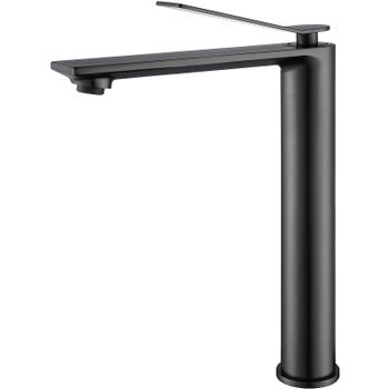 Смеситель для раковины Vincea Verse VBF-2VE2GM Вороненая сталь — фото 1, Смесители для раковины