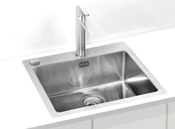 Кухонная мойка Alveus Pure 70 KMB-90 565x525 1122385 Брашированная сталь — фото 2, Кухонные мойки