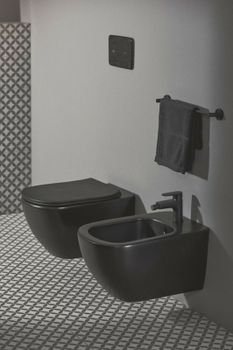 Смеситель для биде Ideal Standard Cerafine Model O BC705XG Черный шелк — фото 5, Смесители для биде