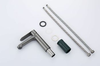 Смеситель для раковины Splenka S222.10.09 Графит матовый — фото 12, Смесители для раковины