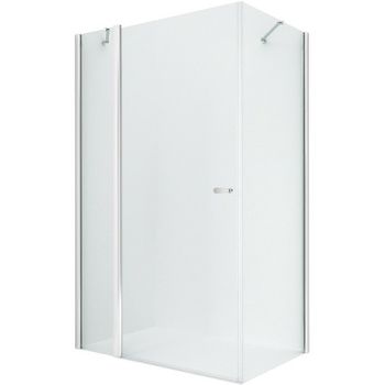 Душевой уголок New Trendy New Soleo Chrome 90x90 K-0395 профиль Хром стекло прозрачное — фото 1, Квадратные душевые уголки