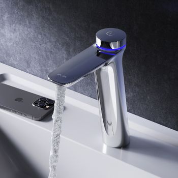 Смеситель для раковины AM.PM Inspire 2.0 TouchReel F50A92400 Хром — фото 8, Смесители для раковины