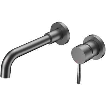 Смеситель для раковины Berges Ventas R 076016 Оружейная сталь — фото 1, Смесители для раковины