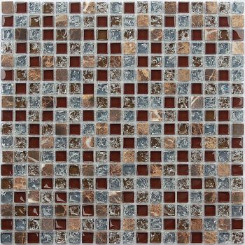 Мозаика Caramelle mosaic Naturelle 8 мм Fiji 30,5x30,5 см — фото 1, Мозаика