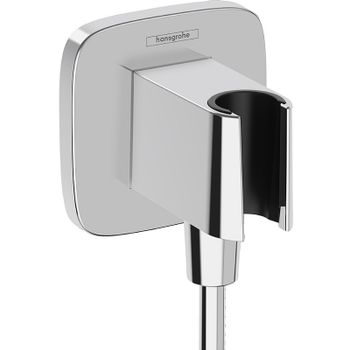 Шланговое подключение Hansgrohe FixFit Q 26887000 Хром — фото 1, Шланговые подключения