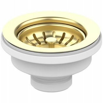 Выпуск для кухонной мойки Alveus 1127123 Золото — фото 1, Донные клапаны