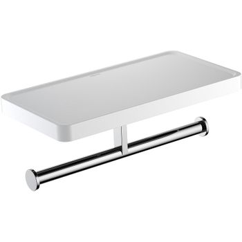 Держатель туалетной бумаги Aquatek Европа AQ4919CR двойной Хром — фото 1, Держатели туалетной бумаги