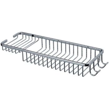 Полка корзина Haiba HB338 Хром — фото 1, Полки для ванной и душа