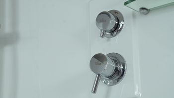 Душевой бокс Timo Lux 120x120 T-7725 с гидромассажем — фото 16, Душевые боксы