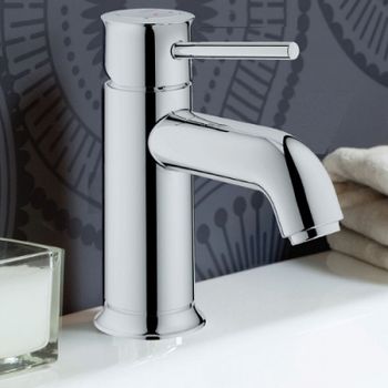 Смеситель для раковины Grohe BauClassic 23162000 Хром — фото 2, Смесители для раковины