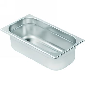 Коландер Alveus GN PAN 1/3x65 BR 1008745 Сатинированная сталь — фото 1, Коландеры