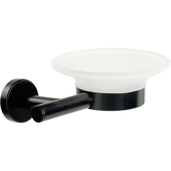 Мыльница Migliore Fortis 31757 Черный матовый — фото 1, Мыльницы