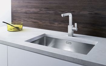 Кухонная мойка Blanco Claron 700-U 521581 Нержавеющая сталь с зеркальной полировкой — фото 3, Кухонные мойки