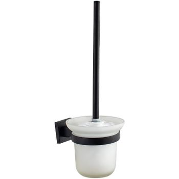 Ершик для унитаза D-Lin D273222 Черный матовый — фото 1, Ершики для унитаза