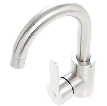 Смеситель для раковины Orange Steel M99-011ni Никель — фото 2, Смесители для раковины