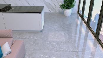 Керамогранит Azario Asmus Grey Glossy F4070821120G 60х120 см — фото 2, Керамогранит