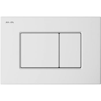 Клавиша смыва AM.PM Pro С S I070201 Белая глянцевая — фото 1, Кнопки смыва