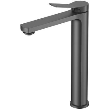 Смеситель для раковины Vincea Arco VBF-4AR02GM Вороненая сталь — фото 1, Смесители для раковины