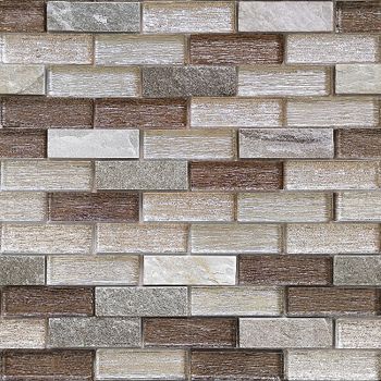 Мозаика Caramelle mosaic Naturelle 8 мм Onega 29,8x29,8 см — фото 1, Мозаика