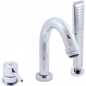 Смеситель на борт ванны Rav Slezak Seina SE962.5Y Хром — фото 1, Смесители на борт ванны