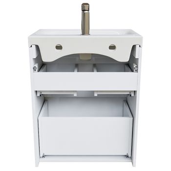 Тумба с раковиной Iddis Zodiac 60 ZOD6CBFi95K Белая — фото 3, Тумбы с раковиной