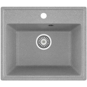 Товар: Кухонная мойка Maretti Kitchen KT490-GR Серая - фото 1 Кухонная мойка Maretti Kitchen KT490-GR Серая — фото 1, Кухонные мойки