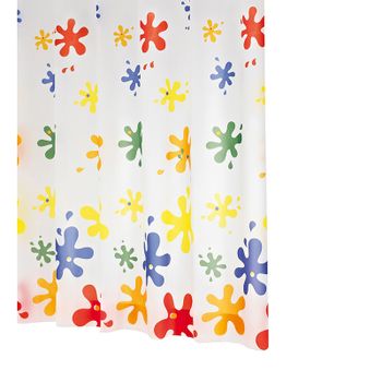 Товар: Штора для ванны Ridder Splash 200х180 Цветная - фото 2 Штора для ванны Ridder Splash 200х180 Цветная — фото 2, Шторы для ванной