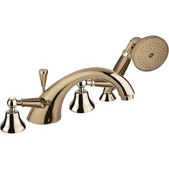 Смеситель на борт ванны Cezares First-BVD-02-M Бронза — фото 1, Смесители на борт ванны