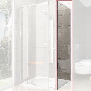 Душевая стенка Ravak Pivot PPS-90 90G70C00Z1 профиль Хром стекло Transparent — фото 1, Боковые стенки