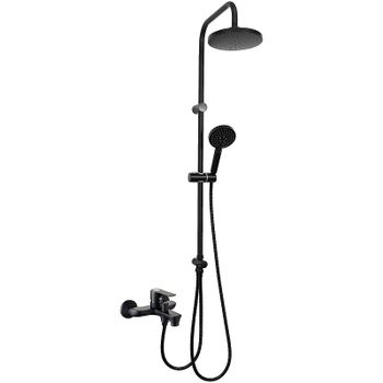 Душевая система Orange Aristo M19-932b Черная — фото 1, Душевые стойки