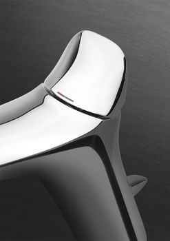 Смеситель для раковины Kludi Ambienta 530230575 Хром — фото 9, Смесители для раковины