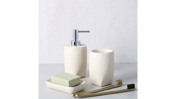 Дозатор для жидкого мыла Fixsen Balk FX-270-1 Бежевый — фото 2, Дозаторы