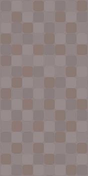 Керамический декор Creto Mono Quadra smoke 04-01-1-18-03-06-2441-0 30х60 см — фото 1, Керамическая плитка