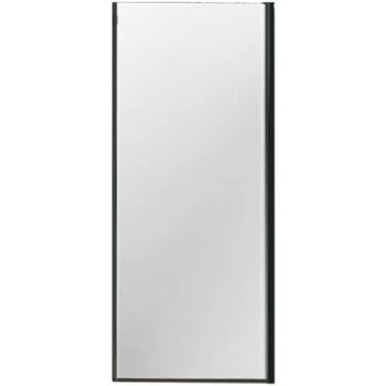 Душевая стенка Vincea Lugano 100 VSG-1L100CLB профиль Черный стекло прозрачное — фото 1, Боковые стенки