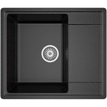 Товар: Кухонная мойка Maretti Kitchen KT575-BL Черная - фото 1 Кухонная мойка Maretti Kitchen KT575-BL Черная — фото 1, Кухонные мойки