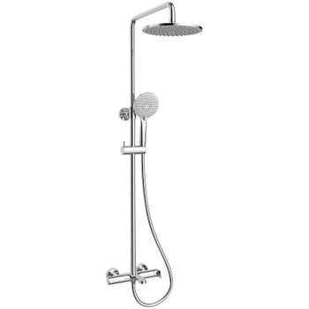 Душевая система Vincea Rondo VSFS-1R1CH Хром — фото 1, Душевые стойки