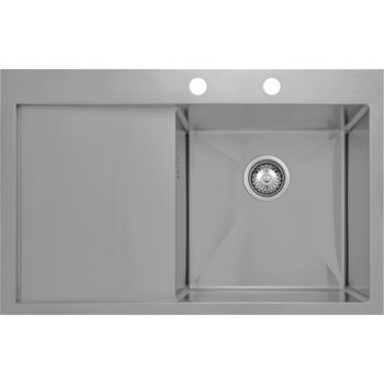 Кухонная мойка Seaman Eco Marino SMV-780L.B Нержавеющая сталь — фото 1, Кухонные мойки