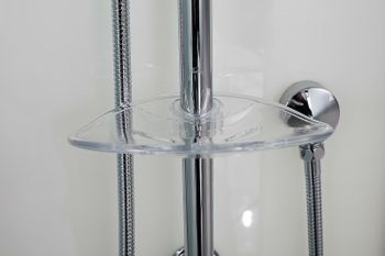 Душевая кабина Esbano ES-108CKRB 100x80 L ESKB108CKRBL без гидромассажа — фото 15, Душевые кабины