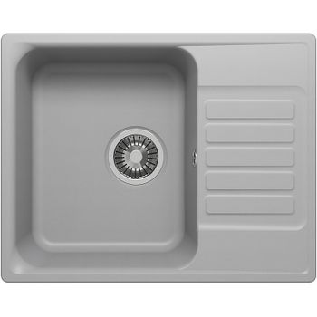 Кухонная мойка Reflection Prima 60 RF0460GR Серая — фото 1, Кухонные мойки