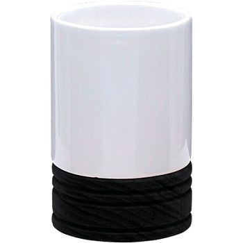 Стакан для зубных щеток Ridder Chic 2137110 Черный — фото 1, Стаканы для зубных щеток