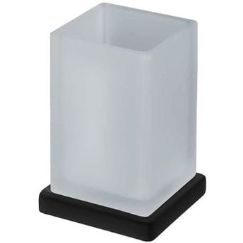 Стакан для зубных щеток Colombo Design Look B1641.NM-VAN Черный матовый — фото 1, Стаканы для зубных щеток