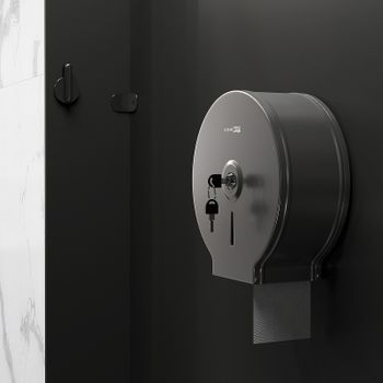 Диспенсер туалетной бумаги WasserKRAFT K-10025 Хром матовый — фото 3, Диспенсеры туалетной бумаги